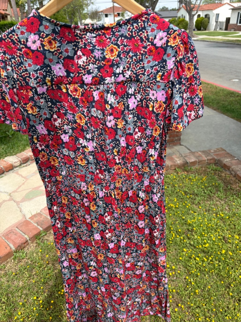 🌿 Knox Rose Boho Floral Maxi Dress – Romantic Cottagecore Style 🌿 - Picture 8 of 14